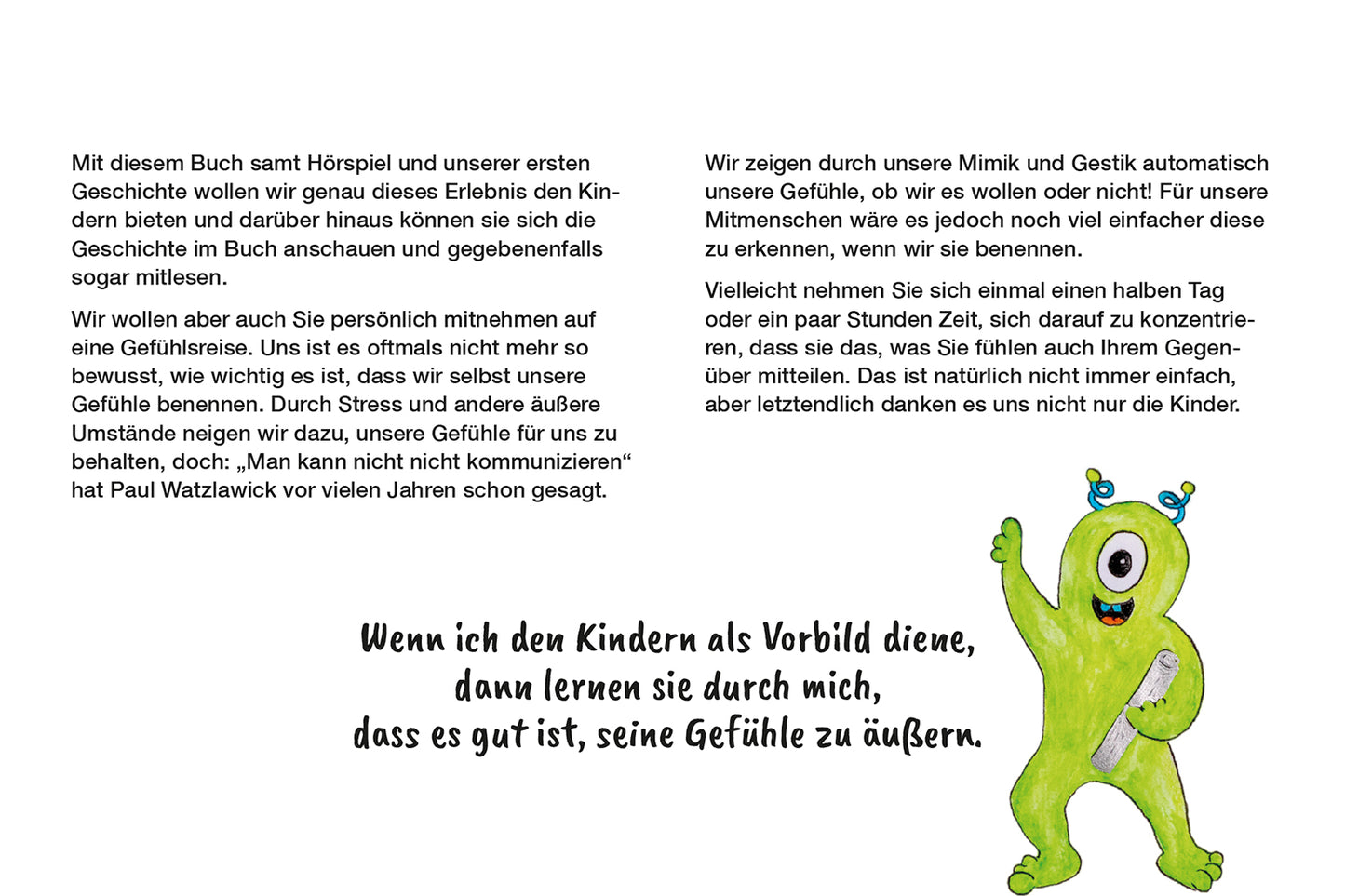 "Außerirdischer Besuch" - Das Buch inkl. Hörspiel