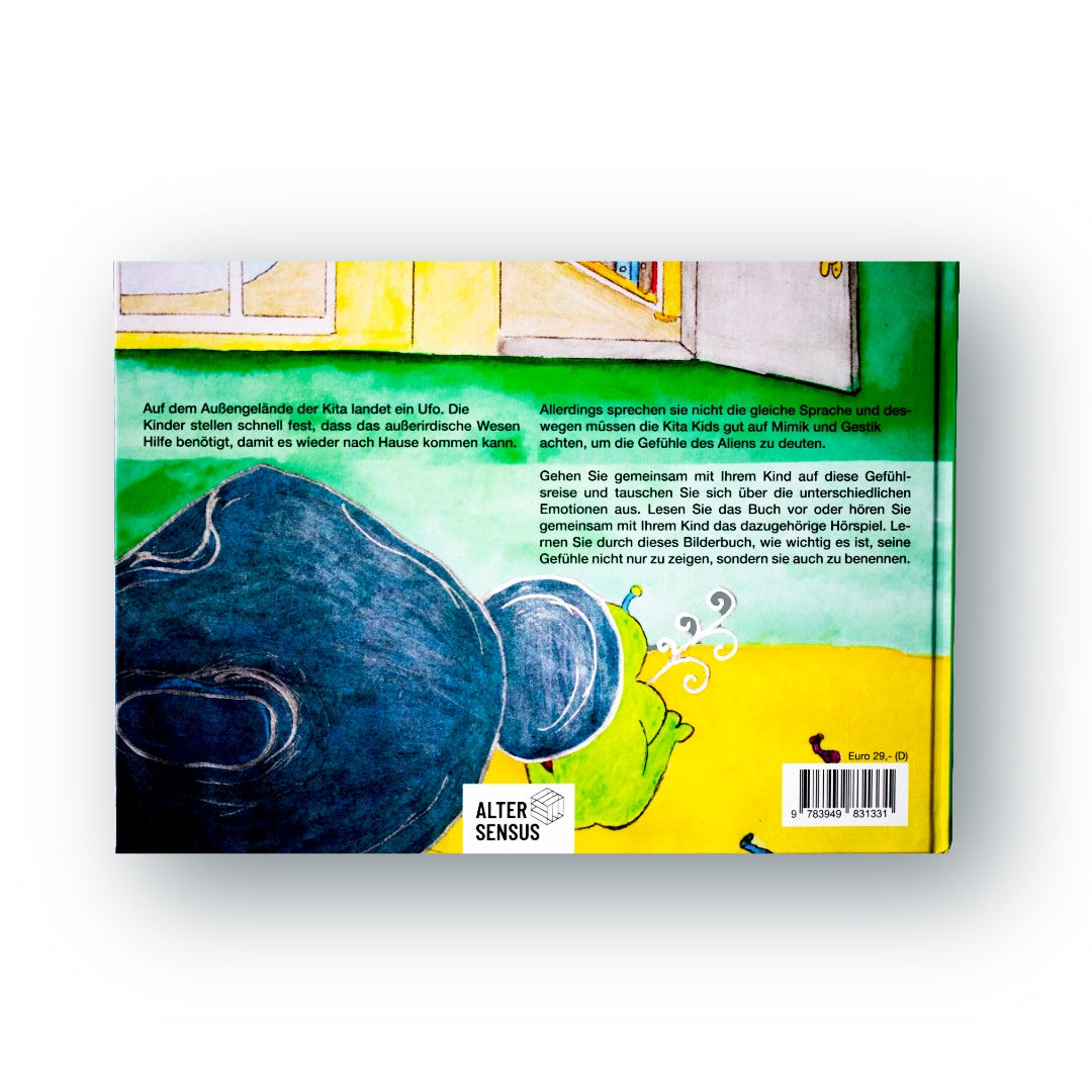 "Außerirdischer Besuch" - Das Buch inkl. Hörspiel
