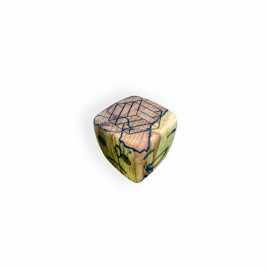#Gefühlswürfel aus gestockter Eisbuche (Sonderedition)